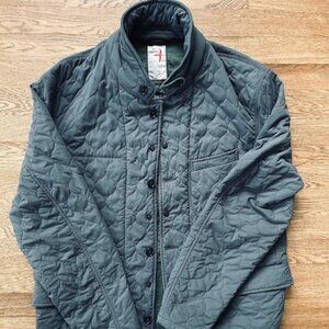 Relwen Quilted Trap Blazer - Gray - XL